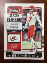 2023 Contenders #49 Harrison Butker Ticket Base Chiefs K - $72.79 MXN