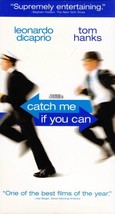 Catch Me If You Can [VHS 2003] / Tom Hanks, Leonardo DiCaprio / 2002 Crime Drama - £0.88 GBP