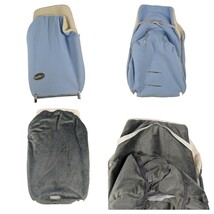 2 Baby Infant Car Seat Stroller Sherpa Cover JJ Cole Bundle Winter Blue ... - $39.60