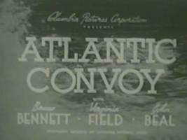 Atlantic Convoy (1942) Rare WW2 Title - £7.94 GBP