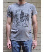Marc By Marc Jacobs Ride to Live Skull Biker Heathered Grey T-Shirt Smal... - $456.33 MXN