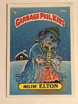 Meltin’ Elton Vintage Garbage Pail Kids  Trading Card 1986 - $2.48