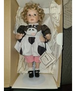 Hamilton Collection Heritage Dolls Porcelain Doll Becky  14&quot; Box Cert Co... - $45.00