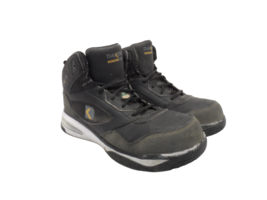 Dakota Men&#39;s Mid-Cut ATCP Quad Comfort Safety Shoes 4000 Black Size 11M - $42.74