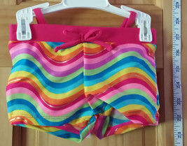 Wonder Kids Baby Clothes 6M-9M Rainbow Stripe Bikini Swimsuit Newborn Sw... - £9.80 GBP