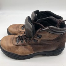 Cherokee Men&#39;s Waterproof Boots Size 13 Hiking hunting boots brown and black - £20.35 GBP