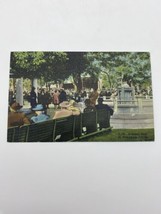 Vintage Postcard Williams Park St. Petersburg Florida Linen Posted 1947 - $7.95