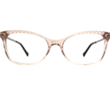 Vera Bradley Eyeglasses Frames Tavia Garden Grove Clear Pink Silver 54-1... - $55.88