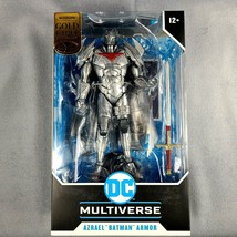 DC Multiverse Azrael Batman Armor Silver Edition | Gold Label | McFarlane Toys - £38.29 GBP
