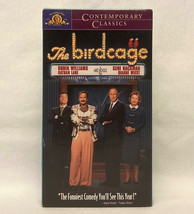 VHS movie The Birdcage 1996 Robin Williams Nathan Lane Gene Hackman - £2.39 GBP