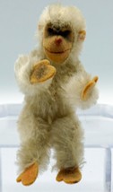 Beautiful Vintage Steiff Jocko Monkey White Mohair Swivel Head 3.5” No Id Nice - £40.08 GBP