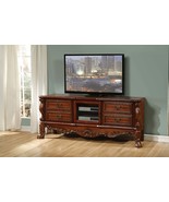 Dresden  79&quot; TV Stand, Cherry Oak Finish - $29,257.17 MXN