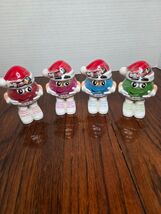 Vintage M&amp;M&#39;s Christmas Dispenser Toys Lot (4 pieces) - $84.21 MXN