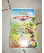 Bébé Looney Tunes Eggstraordinary Adventure Premier Film VHS 2003 Clapet - $363.85 MXN
