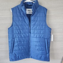 Sonoma Sky Blue Sadie Stream Puffer Vest Men&#39;s Small New with Tags NWT - $29.00