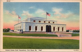 United States Gold Depository Fort Knox KY Postcard PC577 - $4.99