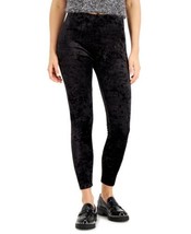 allbrand365 designer Womens Velvet Leggings size XX-Large Color Deep Black - £27.07 GBP