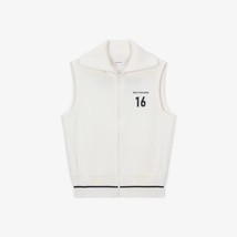 Korean Golf Suit Women&#39;s Tank Top 23 Autumn Style Logo  Neck Zipper  Coat Vest - £115.61 GBP