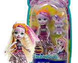 Enchantimals Zadie Zebra &amp; Ref 6&quot; Doll New in Package - $15.88