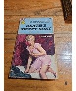 RARE PULP Death&#39;s Sweet Song by Clifton Adams Publisher: Gold Medal, 1955 - $24.70