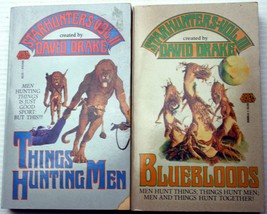 Lot 2 David Drake Starhunters 2-3 Things Hunting Men~Bluebloods Space Duels - £8.50 GBP