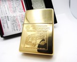 Volkswagen Motorsport Engraved Solid Brass Zippo 1997 Unfired Rare - $184.00