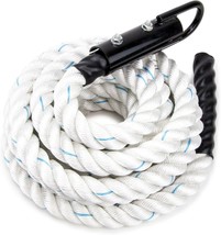 Crown Sporting Goods 1.5&quot; Gym Climbing Rope For Adults - Poly, Home Workout - £35.68 GBP