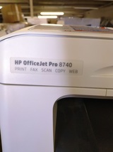 HP OfficeJet Pro 8740 All-in-One Wireless Printer with Mobile Printing - £782.91 GBP