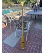 Feather Marke 52” Solid Wood Canoe Paddle Oar Caviness Woodworking - $80.07 CAD