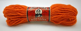 Vintage NEW Old Stock Aunt Lydia&#39;s Heavy Rug Yarn-Polyester - 1 Skein Tangerine - £6.02 GBP