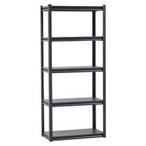 VEVOR 16x32x72 inch Storage Shelves, 2000 lbs, 5 Tier Adjustable Shelves... - $68.99