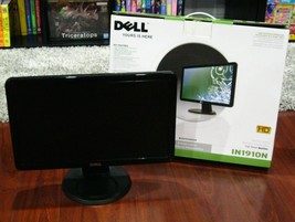 Dell Flat Panel Monitor Excellent Working IN191ON 18.5&quot; Hd Widescreen w/Box - £39.95 GBP