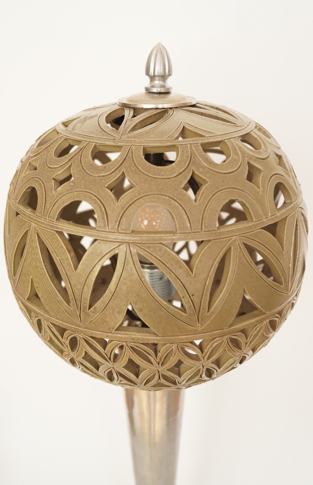 Cottage Lamp Ground Light Table Lamp " Bee Hive " Unique Item image 10