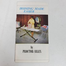 Vintage 1960s Ironing Made Easier by Proctor Silex Advertising Booklet - £5.11 GBP