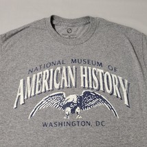Smithsonian Institution National Museum Of American History T Shirt Gray Sz Med - £9.52 GBP