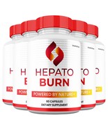 Hepato Burn Capsules, Max Strength All Natural HepatoBurn Pills (5 Pack) - $974.82 MXN