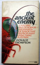 Donald Thompson vntg 1979 1st prt pbo THE ANCIENT ENEMY Eros Ranch bugeye terror - £7.78 GBP