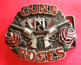 Guns N&#39; Roses High Detail Buckle - NEW - $14.80