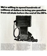 AMOCO American Oil Shale Gas 1979 Advertisement Gasoline Vintage DWKK5 - $465.61 MXN