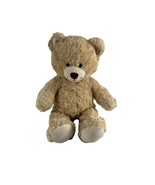 Build A Bear Brown Swirl Fur Plush 17&quot; Soft Cuddly Stuffed Animal Teddy ... - $14.85