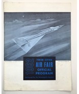 1962 Twin Cities Air Fair (Show) Official Program Minneapolis Minnesota - $30.00