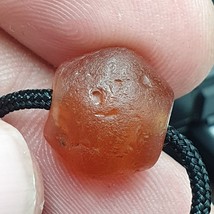 Anciennes perles de cornaline de l&#39;Himalaya en agate tibétaine JNT-1 - $41.46