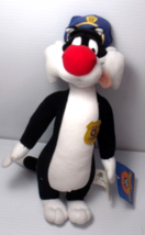 Looney Tunes Sylvester the Cat Police Officer Plush 11 in WB Nanco - $21.95