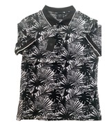 Denim &amp; Flower Men’s Size M Black Palm Trees 100% Cotton T-Shirt New W/ ... - £17.08 GBP