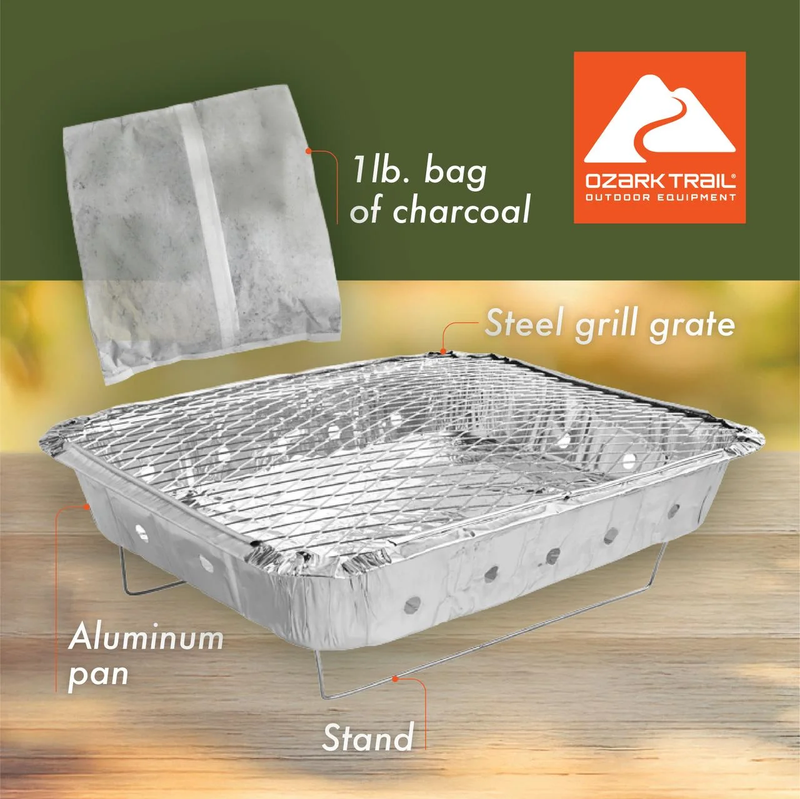 Disposable Instant Charcoal Grill with 540G Charcoal Content Item image 5