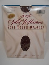 Hanes Silk Reflections soft touch opaques PANTYHOSE Bordeaux 262 SZ AB - £13.35 GBP