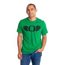 new mens S/small nike oregon ducks wings core tee/t shirt dri-fit apple ... - $22.99