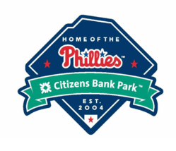 7&quot; citizens bank park home of the phillies bumper sticker decal usa made - $27.99