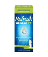 Lot Of (2) ~Refresh Relivia PF Lubricant Eye Drops - 0.33 FL OZ Exp  2026+ - $21.77