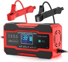 Battery Charger 10-Amp 12V and 24V Fully-Automatic Smart Car Battery Cha... - $46.99